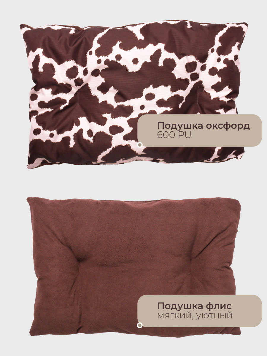  Лежанка LionPets Animal Cow Размер: 2 (80х60х20см)